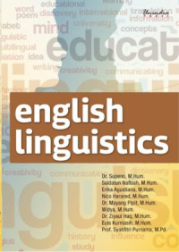 Image of ENGLISH LINGUISTICS