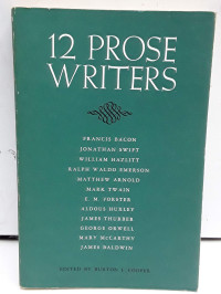 12 PROSE WRITERS