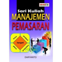 SARI KULIAH MANAJEMEN PEMASARAN