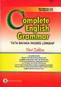 COMPLETE ENGLISH GRAMMAR : Tata Bahasa Inggris Lengkap