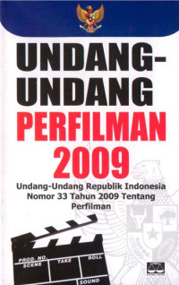 UNDANG-UNDANG PERFILMAN 2009