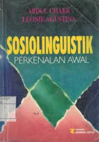 SOSIOLINGUISTIK PERKENALAN AWAL