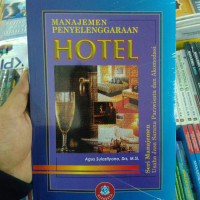 MANAJEMEN PENYELENGGARAAN HOTEL