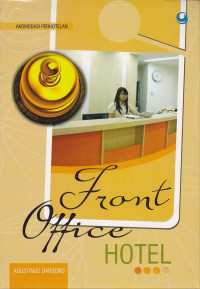 FRONT OFFICE HOTEL : Akomodasi Perhotelan