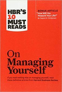 ON MANAGING YOURSELF