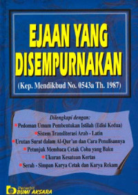 EJAAN YANG DISEMPURNAKAN