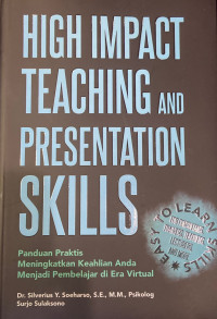 Image of HIGH IMPACT TEACHING AND PRESENTATION SKILLS