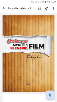 YUK SEMANGAT MENULIS SKENARIO FILM