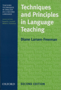 TECHNIQUES AND PRINCIPLES IN LANGUAGE TEACHING