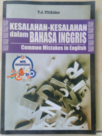 KESALAHAN-KESALAHAN DALAM BAHASA INGGRIS