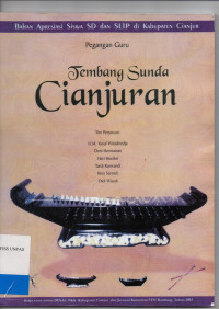 TEMBANG SUNDA CIANJURAN