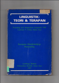 Linguistik : Teori & Terapan