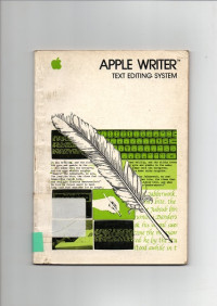 APPLE WRITER : Text Editing System