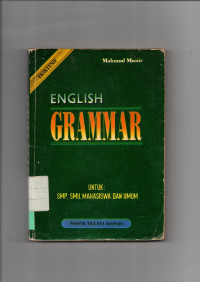 ENGLISH GRAMMAR : Untuk SMP,SMU,MAHASISWA dan UMUM