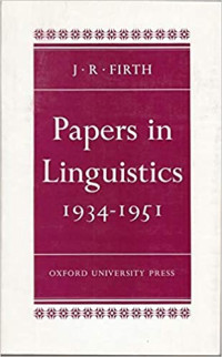 PAPERS IN LINGUISTICS 1934-1951