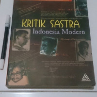 KRITIK SASTRA INDONESIA MODERN