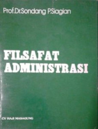 FILSAFAT ADMINISTRASI