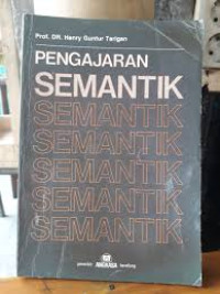 PENGAJARAN SEMANTIK