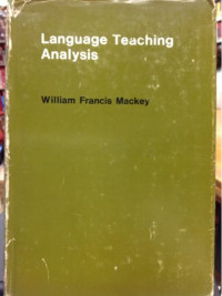 LANGUAGE TEACHING ANALYSIS